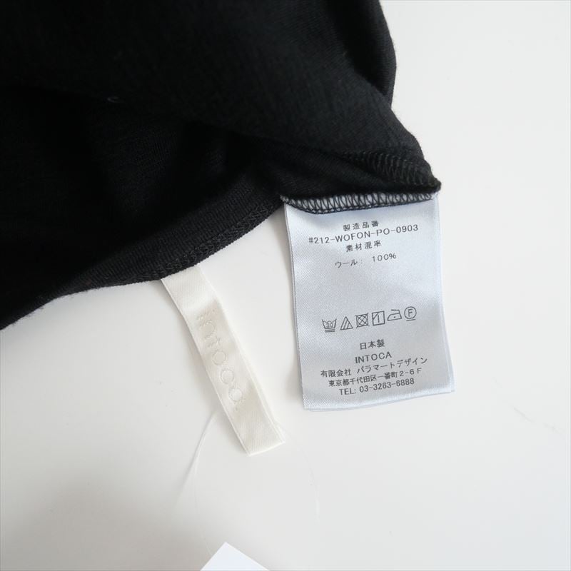 2021AW / intoca. / ウールカットソー / 2404-0917 | retor