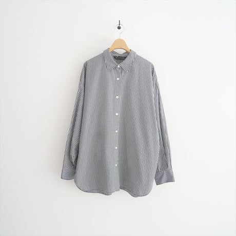 2025・人気完売品 / mizuiro ind / メンズライクワイドシャツ / 2505-0993
