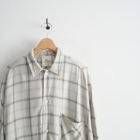 2023SS / L'Appartement別注 / REMI RELIEF / CHECK 2WAY SHIRT / 23050570003810 / 2405-1161