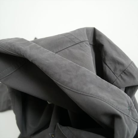 STUDIO NICHOLSON / SABO パウダーコットン ハーフプラケット シャツドレス / SNW-1371 / 2508-0429