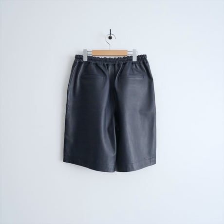 2024AW / Drawer / レザーハーフパンツ / 65192991494 / 2511-0913