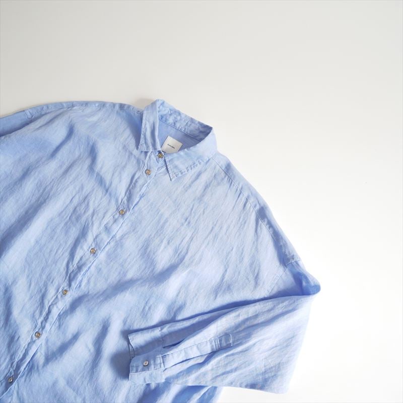 継続販売品 / 未使用 / SPICK&SPAN 80リネンカシュクール ビッグシャツ