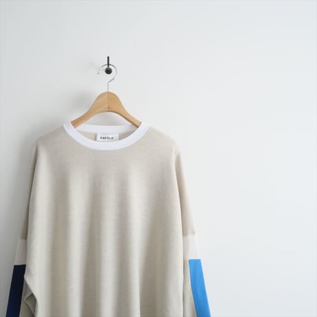 2022AW / 未使用 / ENFOLD / LINE WIDE PULLOVER / 300FA270-2790 / 2403-0754
