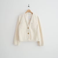 未使用 L'Appartement購入品 Col Pierrot Original Yarn Tweed Jacket 24010560512130 2605-0640