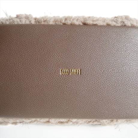 2025AW今季・人気完売品 / 未使用 / L'Appartement購入品 / GOOD GRIEF! / GCA EMB FAUX FUR PINT TOTE / 2511-1075