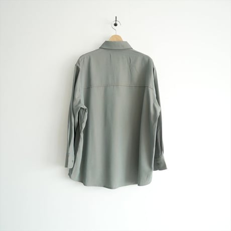 2022AW / ASEEDONCLOUD / レーヨンウールシャツ / 222602 / 2505-2135
