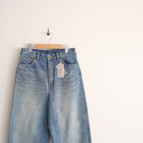 2024 / 未使用 / SPICK&SPAN / 5 1/2 CURVE LINE_DENIM / 24030200215010 / 2412-0044