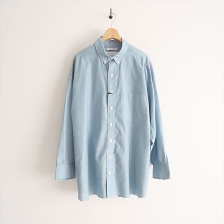 2023SS / 未使用 / L'Appartement購入品 / COUTURE D`ADAM / Oversized Chambray Button down Shirt / 2405-0168