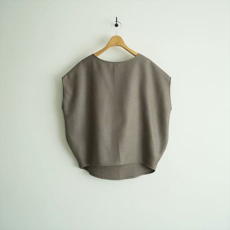 継続販売品 / SOEJU リネーラショートスリーブコクーンブラウス S-00-SB-023 / 2604-0912