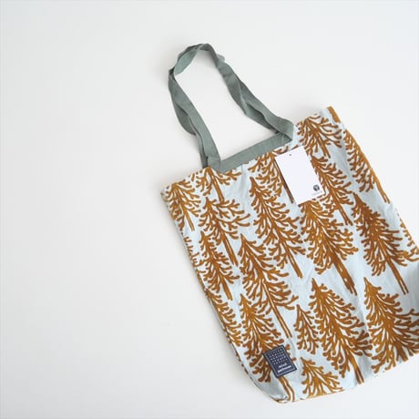 〇2024AW / mina perhonen / フロッキープリントトートバッグmetsa / acs9099 / 2502-2112