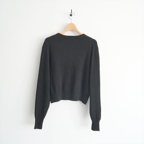 2022SS / 未使用 / DEUXIEME CLASSE / Floche クルーネック カーディガン / 22080500825010 / 2412-0148