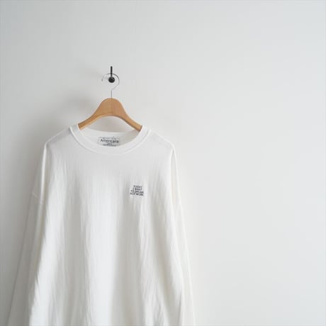 2025 / AP STUDIO購入品 / AMERICANA / Leave it all behindロングスリーブTシャツ / 25070587003510 / 2507-0373