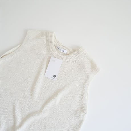 2022SS / DEUXIEME CLASSE / Si/Co Knit ベスト / 22080500809010 / 2503-0863