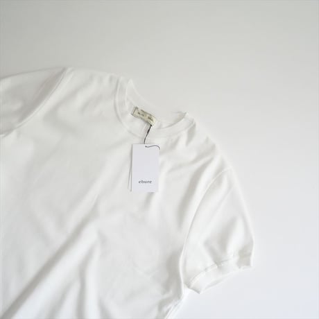 2025SS・人気完売品 / 未使用 / ebure×Ron Herman / コットンポンチ ニットカラー ティー / 4110900761 / 2508-0351