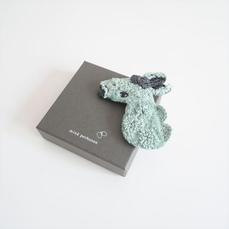 2025SS今季・人気完売品 / mina perhonen / papurikko ブローチ / ADS7658 / 2505-0352