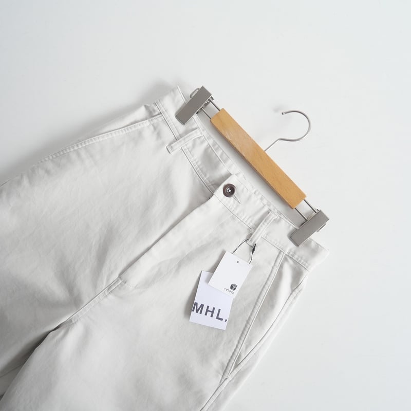 パンツ 2024AW_MHL. JAPANESE DENSE COTTON パンツ 2024AW_MHL