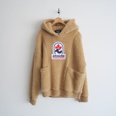 2022AW / L'Appartement購入品 / DSQUARED2 / Invicta Teddy Hoodie / 22070570000830 / 2411-0657