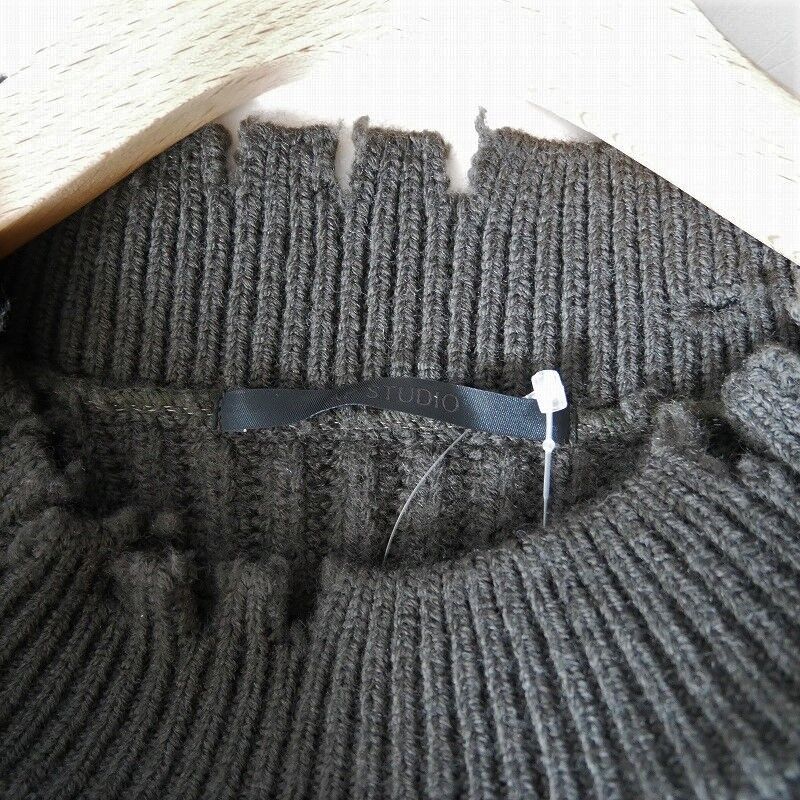 AP STUDIO Damaged Wool Knit◇トップス - ニット/セーター