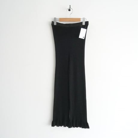 2024 / babaco / Fine Wool Ribbed Pants / BA01-LI104 / 2410-0577
