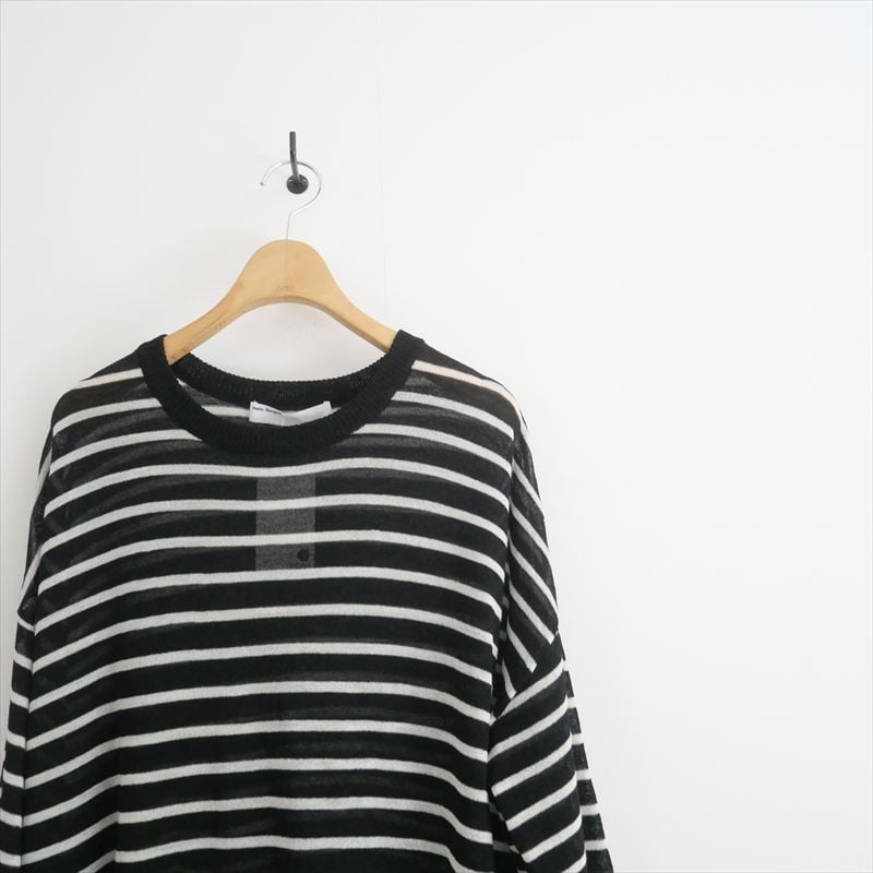 2022AW / L'Appartement / Border Sheer Knit / 22