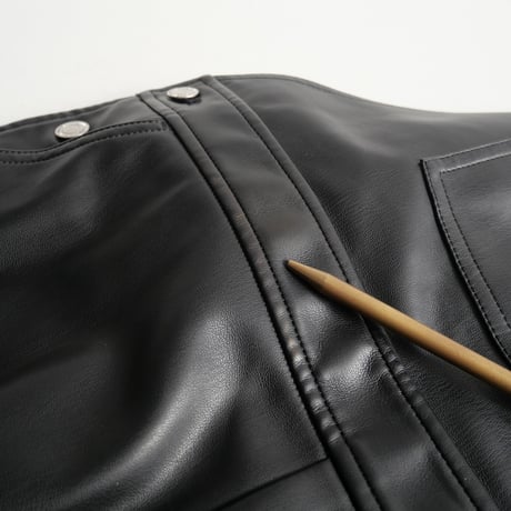2022SS / L'Appartement / Artificial Leather Overall Skirt / 22040560300410 / 2402-0082