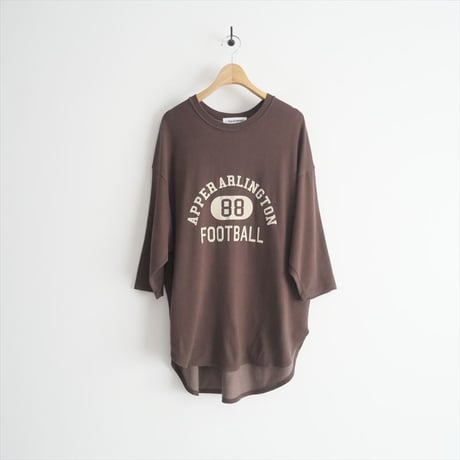 2024・人気完売品 / L'Appartement別注 / AMERICANA / Football T-shirt / 24070560010030 / 2505-0842