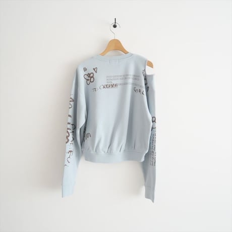 2024 / 未使用 / MAISON SPECIAL / Hand Drawn Dream Sweatshirt / 21241415804 / 2408-0482