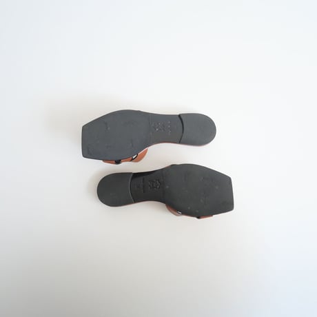 2023SS / L'Appartement購入品 / DEA SANDALS CAPRI / FLAT SQUARE SANDAL / 23093570005410 / 2312-0450