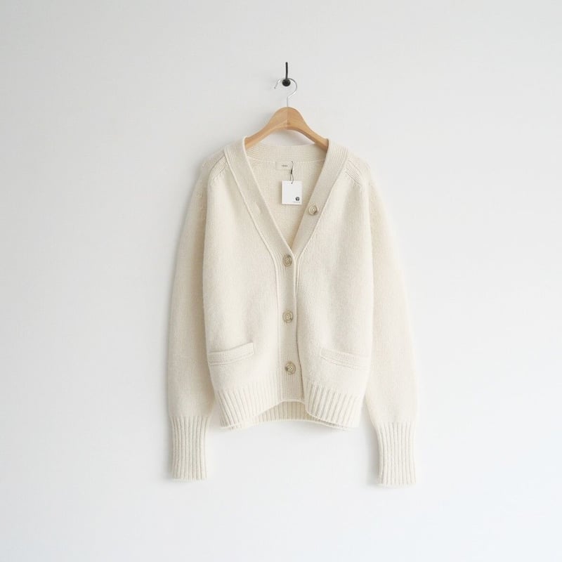 2021AW / IENA / AQUAラグランVネックカーディガン / 2210-055 