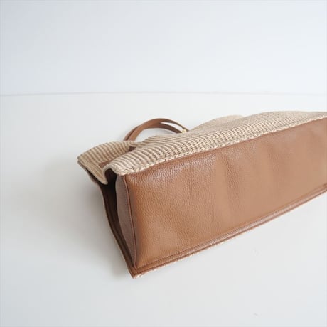 2025SS今季 / ANAYI購入品 / VIOLAd'ORO / ラフィアシート調トートバッグ / 11251829030 / 2504-0683