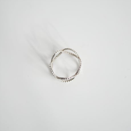 人気完売品 / Makiko Hirabayashi / 星砂サークルリング / 2411-1714