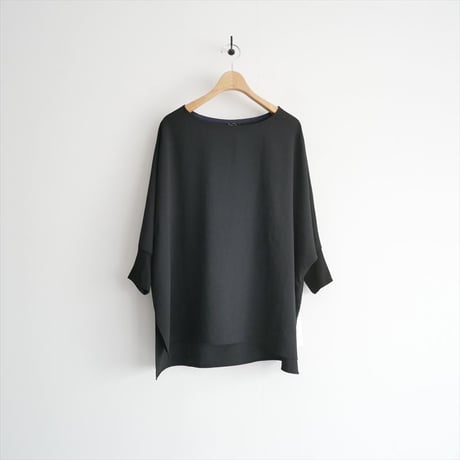 継続販売・人気完売品 / 未使用 / COLLAGE GALLARDAGALANTE ジャージ袖リブTブラウス CLZ1031104A0001 / 2604-1522