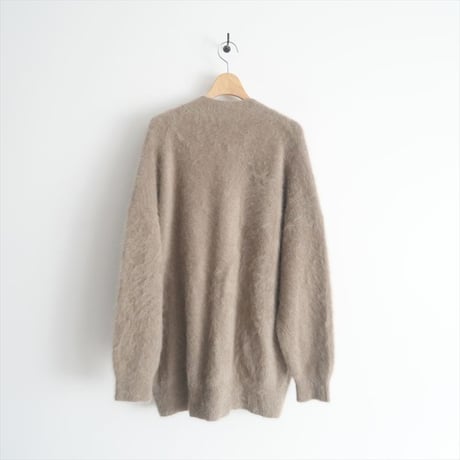 2022AW / 1er Arrondissement / ラクーンフォックスVネックカーディガン / B1024AKD433 / 2409-0595