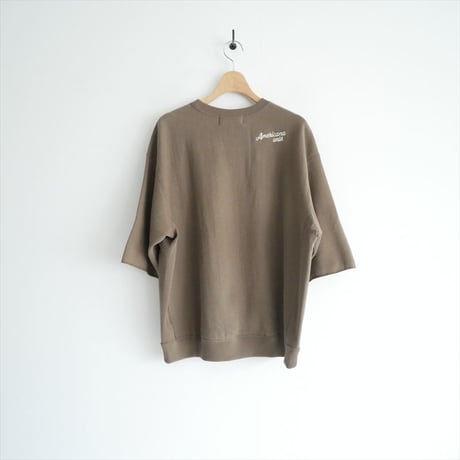 2025SS / 未使用 / L'Appartement別注 / AMERICANA / HALF SLEEVE SWEAT / 25070570005910 / 2602-0140