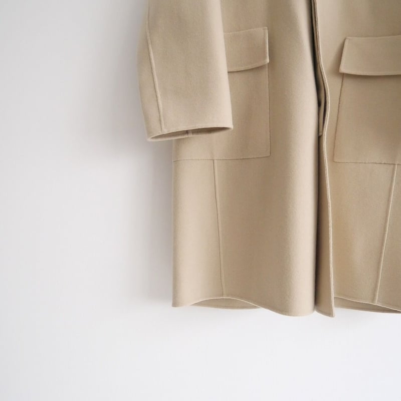 2020AW / GALERIE VIE / ライトメルトン フーデッドコート / 220