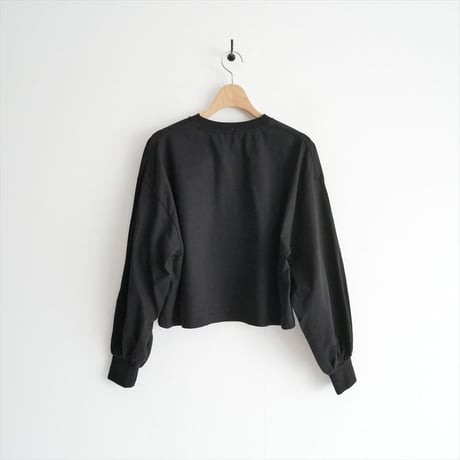継続販売品 / HYKE / CROPPED LONG SLV TEE / 12399 / 2601-0152