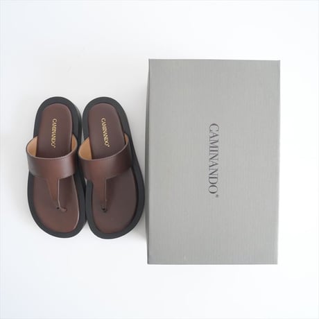 2023SS / 未使用 / DEUXIEME CLASSE購入品 / CAMINANDO / THONG PLATFORM サンダル / 23093510004010 / 2405-0486