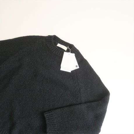 〇2024AW・人気完売品 / 未使用 / evam eva  / RENEW-WOOL RAGLAN PULLOVER / E243K098 / 2503-0072