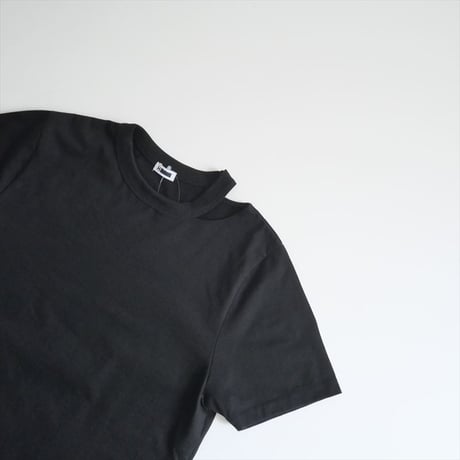2025SS今季 / H BEAUTY＆YOUTH / コットンハイゲージ カットオフTシャツ / 1617-200-0000 / 2507-1059