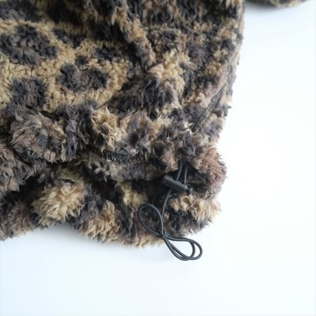 2023AW / MUSE de Deuxieme Classe別注 / JOHNBULL / LEOPARD FLEECE ZIP パーカー / 23010521002830 / 2405-0649