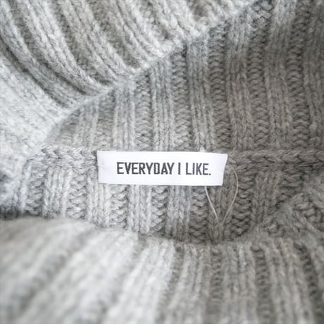 2023AW / 未使用 / AP STUDIO / Wide Rib Turtul neck Pullover / 23080586834030 / 2403-0970