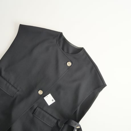 2023SS / LANVIN en Bleu / ベルテッドオーバーサイズベスト / 3326205 / 2401-2001