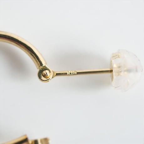 継続販売品 / KAJA BIJOUX / Small Heart Hoop Pierce / KR371487 / 2506-0819