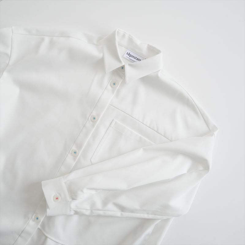 2024SS / nagonstans / easy care cropped shirt /