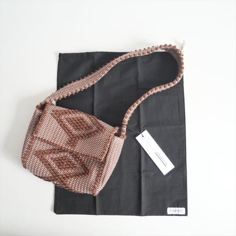 継続販売品 / 未使用 / ANTONELLO TEDDE / SUNI X ROMBI CROSS O BAG / 2504-0605
