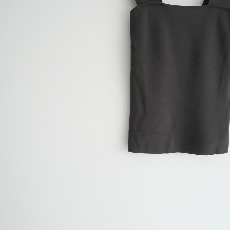 Chaos】シルクコンニットタンク 黒 Chaos(カオス)/シルクコンニット