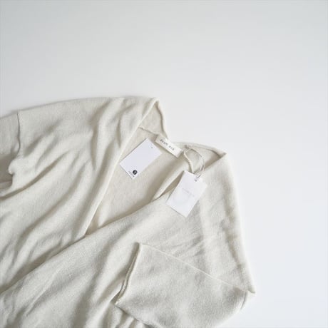 2024SS / evam eva / linen coil cardigan / E241K190 / 2408-0407