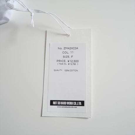 2025SS今季・人気完売 / 未使用 / journal standard luxe同型取扱 / TOUJOURS / Tank-top / 2505-2197