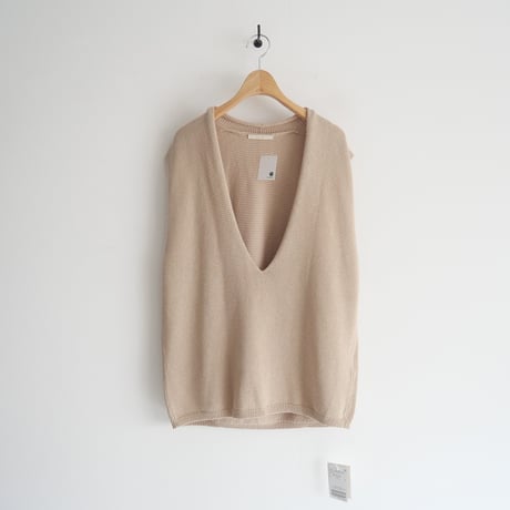 2023 / 未使用 / Plage / Italian Yarn ベスト / 23080922111020 / 2310-0973