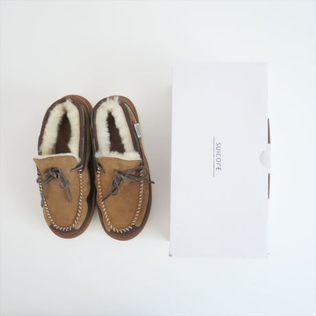 2021AW / 未使用 / MUSE de Deuxieme Classe購入品 / SUICOKE / ムートンモカシン / 21093521001630 / 2410-0272